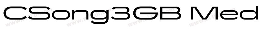 CSong3GB Medium U Me字体转换